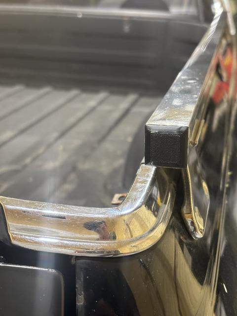 El Camino SS Bed Rail Ends 3D model thumbnail