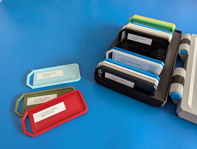 Filament Sample for Label Printers 3D model thumbnail