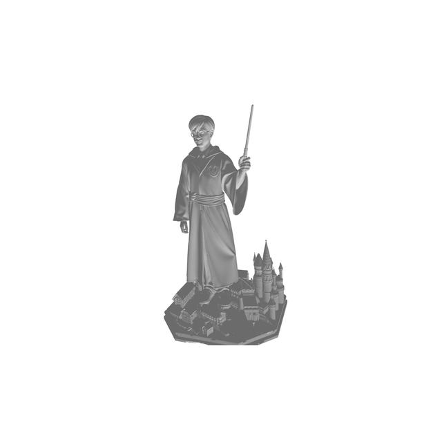 harry potter 3D model thumbnail
