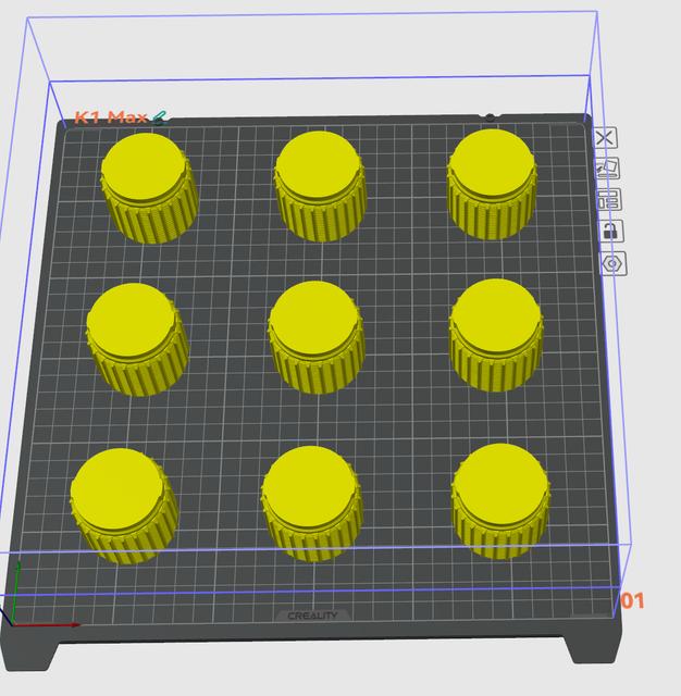 Shorter version to prevent collision issues (43mm base instead of 47mm) 3D model thumbnail