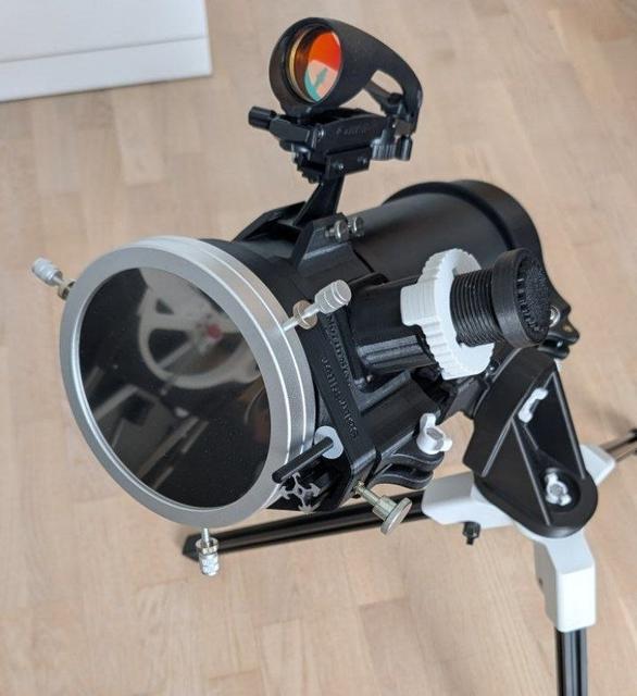 Solar Filter Adapter for Anders' Travel Telescope 3D model thumbnail