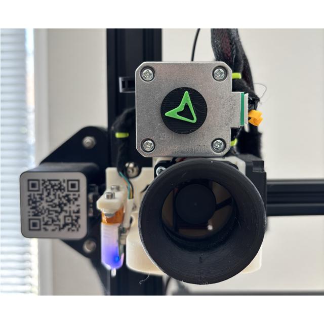 Ender3-V1 Direct Extruder Knob (Ender3-V4 style) 3D model thumbnail