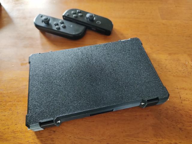 Minimal Nintendo Switch case (tablet part only) 3D model thumbnail