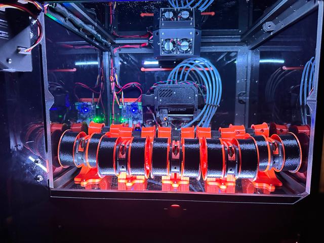 Coreboxx Semi-Smart Remix for Larger OLED 128x128 Screen and/or Digital LED Strip Lighting 3D model thumbnail