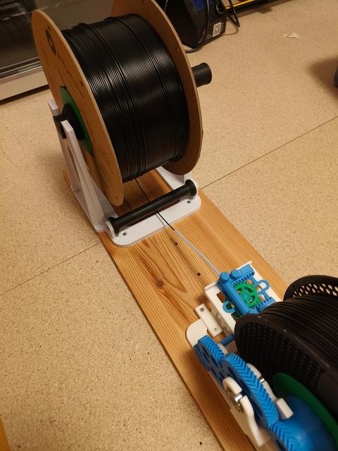 Donor Spool Holder for big Spool 3D model thumbnail