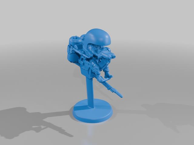 Cobra Flight Pod Miniature 3D model thumbnail
