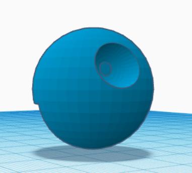 Lucky 13 Deathstar Head V1 3D model thumbnail