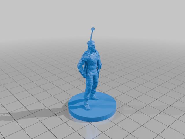 Punisher Unmatched  3D model thumbnail