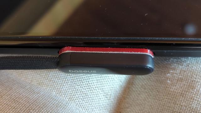 baseus usb c 90 degres cable gap filler 3D model thumbnail