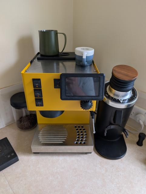 Gaggiuino Rancilio Silvia Mount 3D model thumbnail