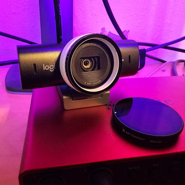 Logitech Mx Brio Webcam DJI Osmo Action 6 Filter Adapter 3D model thumbnail