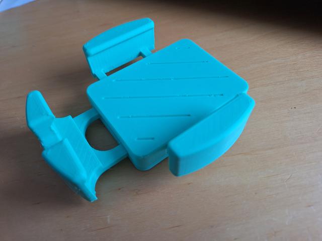Duane Car Phone Holder adapter to HR / RICHTER / 4 Quick FIX / 4QF 3D model thumbnail