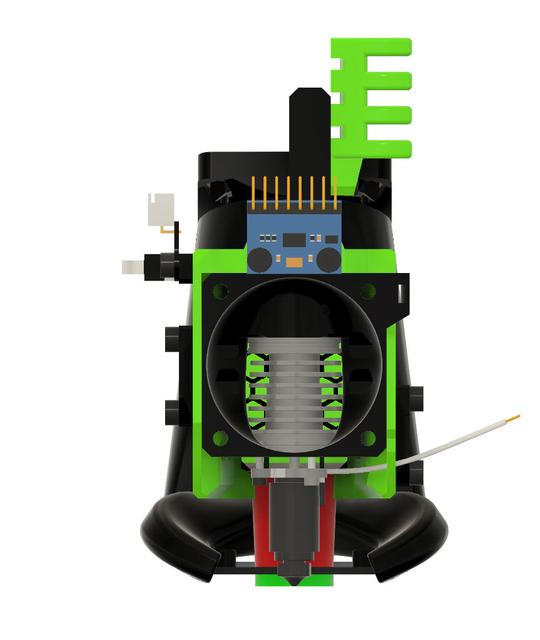 EVA 3.0 Beacon Rev H Default Fan Duct 3D model thumbnail