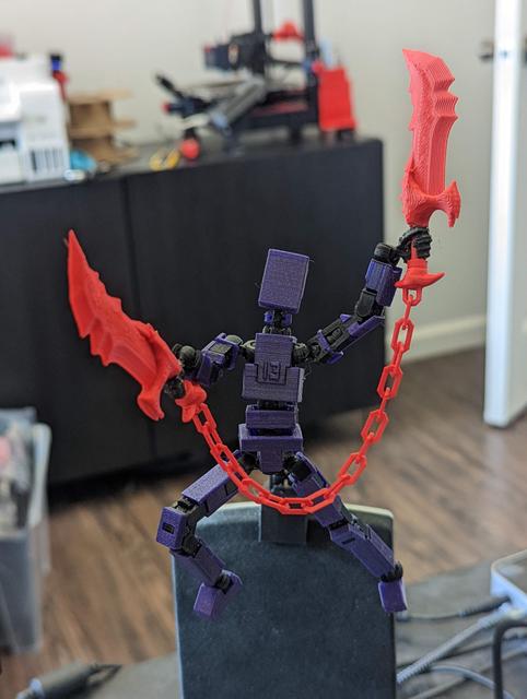 Blades of Chaos for Lucky 13 3D model thumbnail