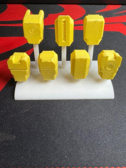 Dummy 13 Head Stand 3D model thumbnail