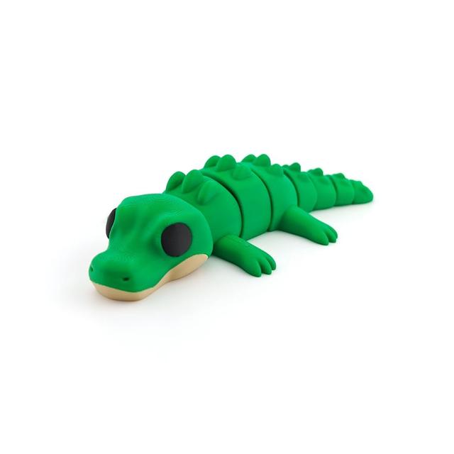 Alligator/Crocodile - Articulated Animal - AMS and No AMS 3D model thumbnail