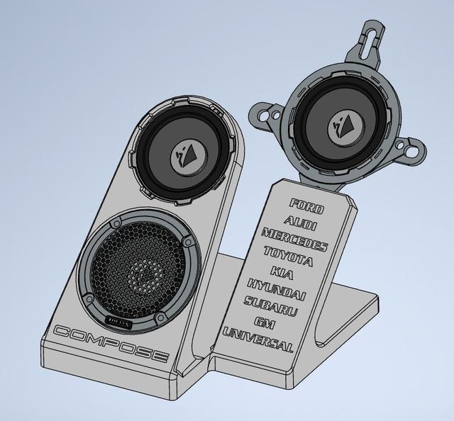 HELIX COMPOSE Ci5 M50FM-S3 stand 3D model thumbnail