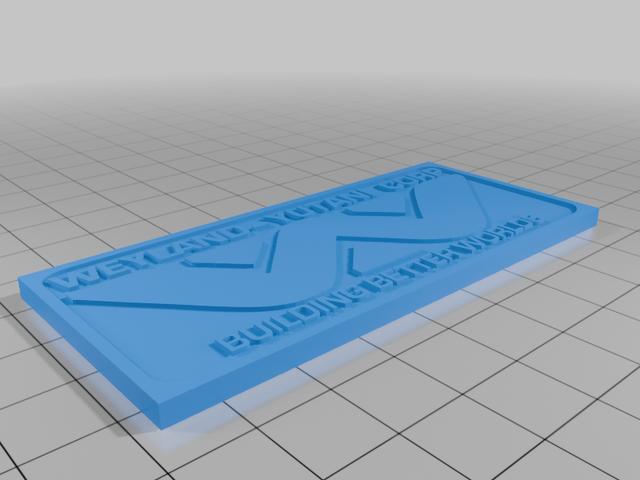 WEYLAND-YUTANI Card 3D model thumbnail