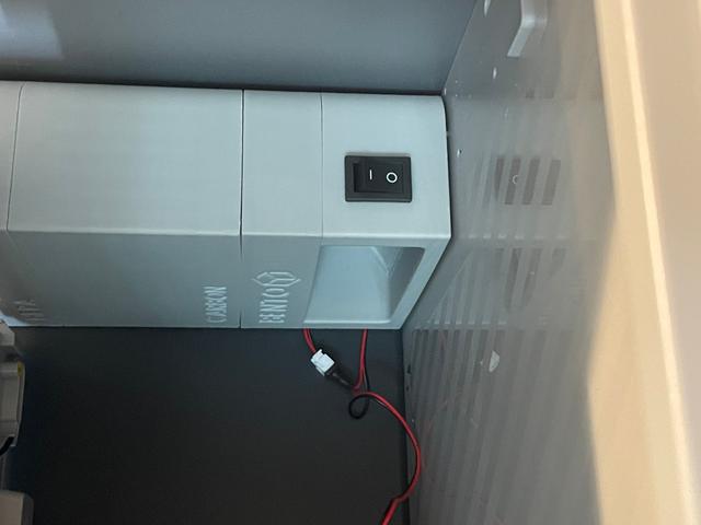 Fan Duct With Switch 3D model thumbnail