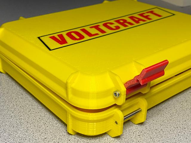 Box (case) for Voltcraft Multimeter No91 3D model thumbnail