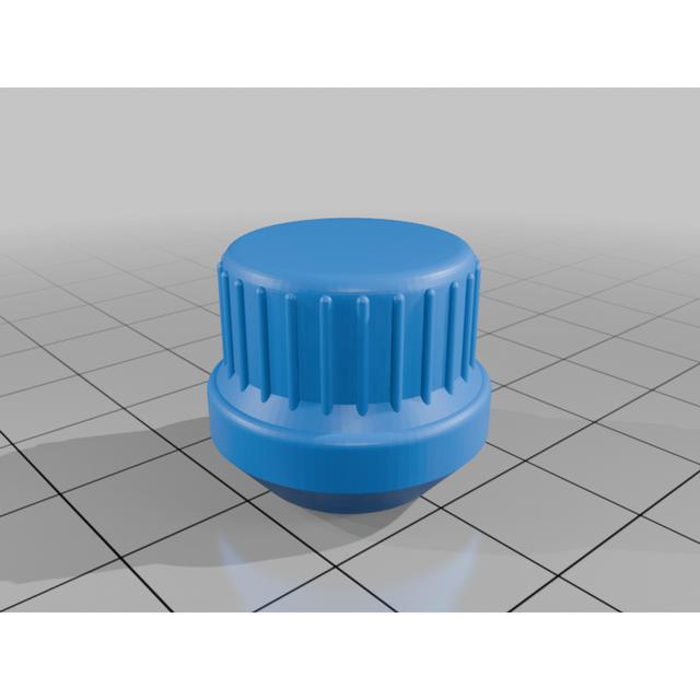 Zenith ZHX 313 VCR Combo – Replacement Volume Wheel (Surround System) 3D model thumbnail