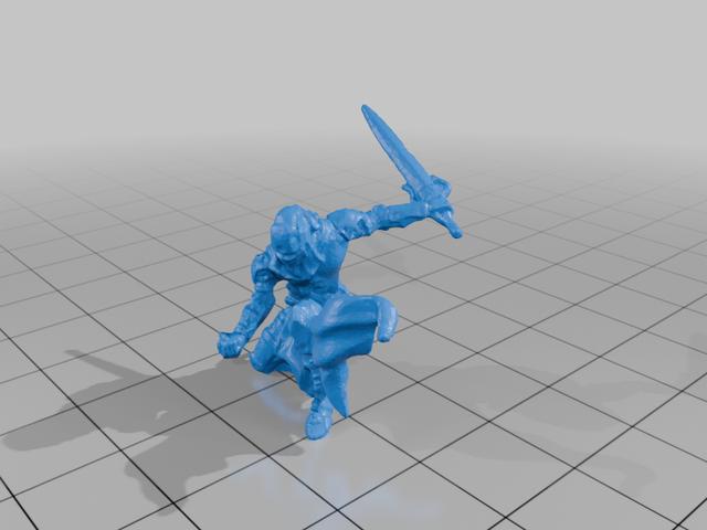 Merc, State, Eag 3D model thumbnail