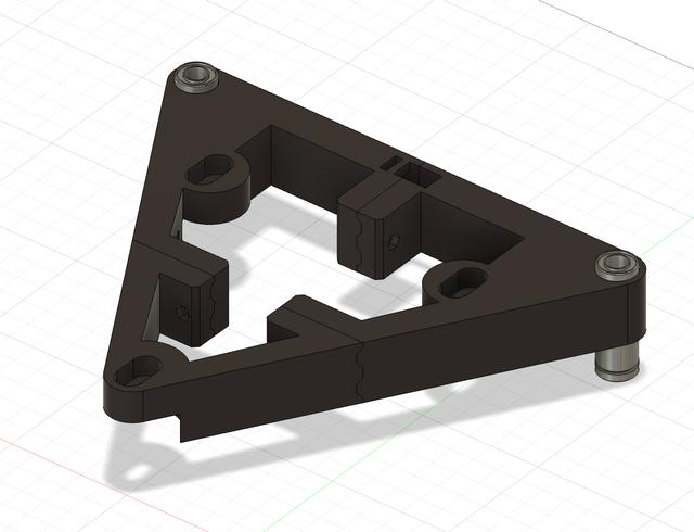 Rook 2020 Single Piece Bed Support 3D model thumbnail