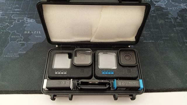 Dual GoPro rugged box for Hero Black 9/10/11/12/13 3D model thumbnail