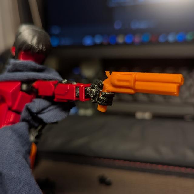 Dummy 13 Hand Cannon 3D model thumbnail