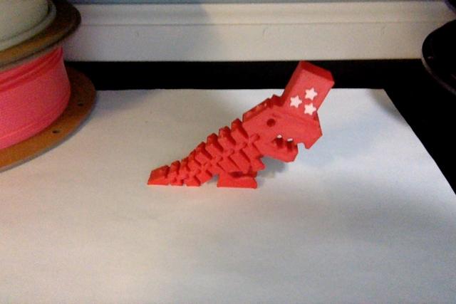 President's Day Flexi Rex 3D model thumbnail