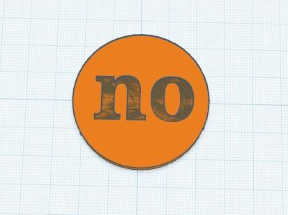 no plate 3D model thumbnail