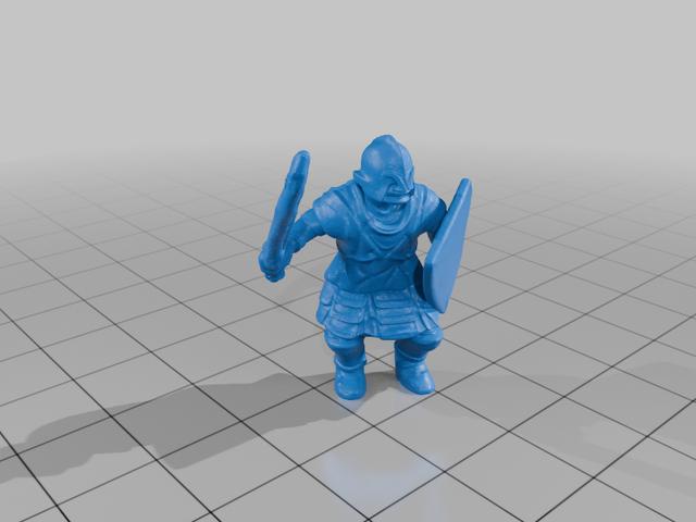 Orc Warriors 3D model thumbnail
