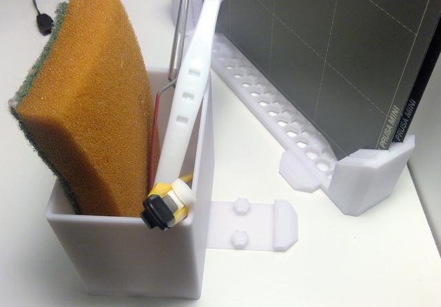 Tool Box feet for 'Prusa Steel Sheet Holder 2er, 3er and 4er' 3D model thumbnail