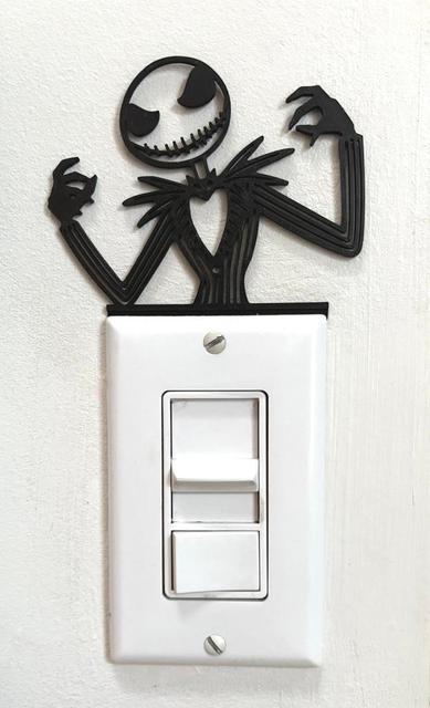 Jack Skellington plug & Switch 3D model thumbnail