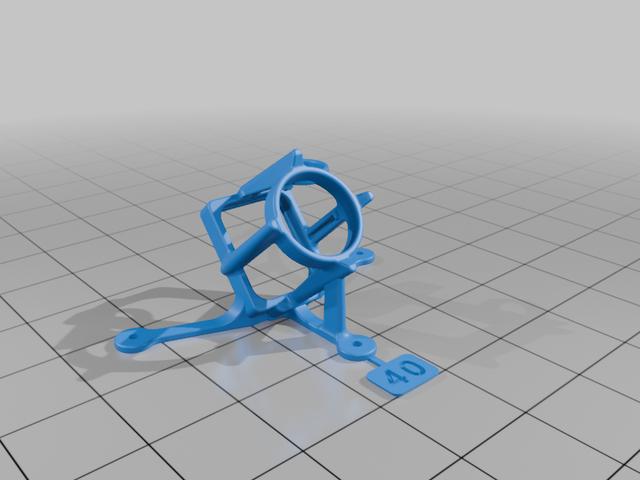 C03 Mcstinky with added dipole antenna mount 3D model thumbnail