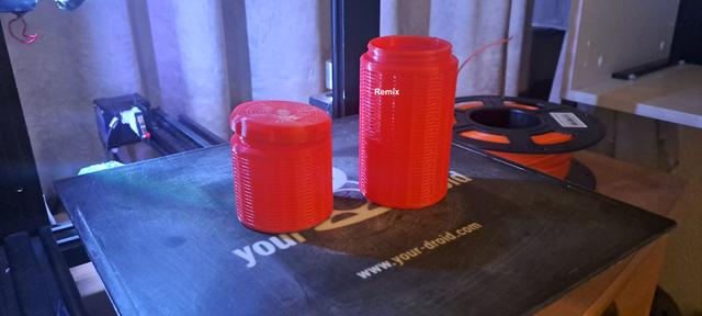 Silica Gel Container - Fast Print -  Large 3D model thumbnail