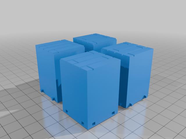 MoDND Set (Top-of-Stair Floors) 3D model thumbnail