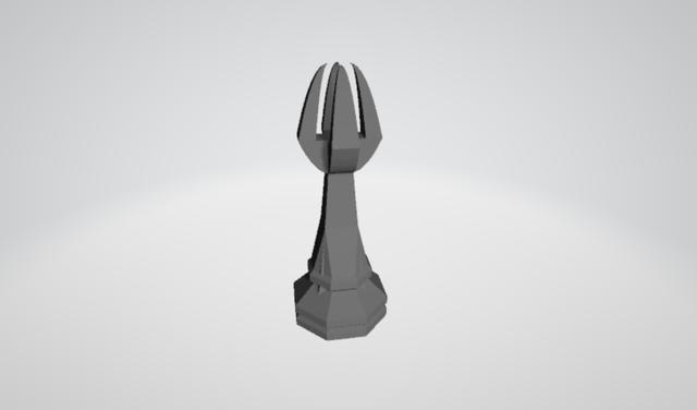 Chess Archer  3D model thumbnail