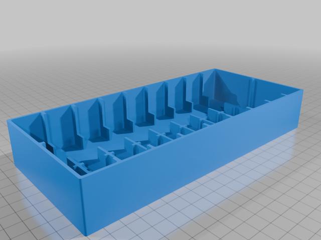 Really usefull inlays for miniatures like Warmaster 3D model thumbnail