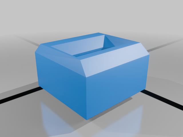  Flash Drive Stand: Low-poly 3D model thumbnail