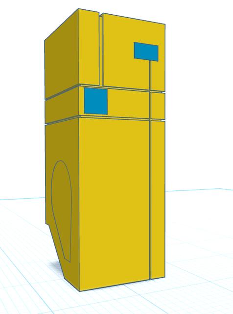 Ultrakill Swordsmachine head for (Dummy 13) 3D model thumbnail