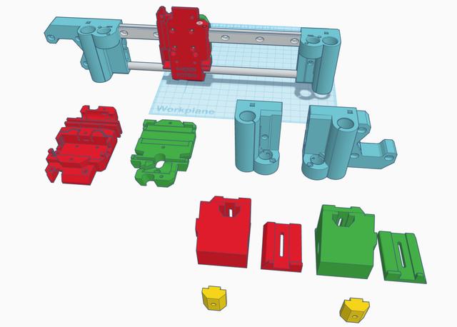 Updates to Hiwin Linear Rail on PRUSA I3 MK3S+ 3D model thumbnail