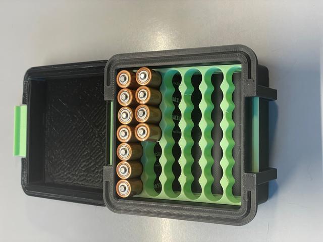 AAA Insert 42 batteries 3D model thumbnail