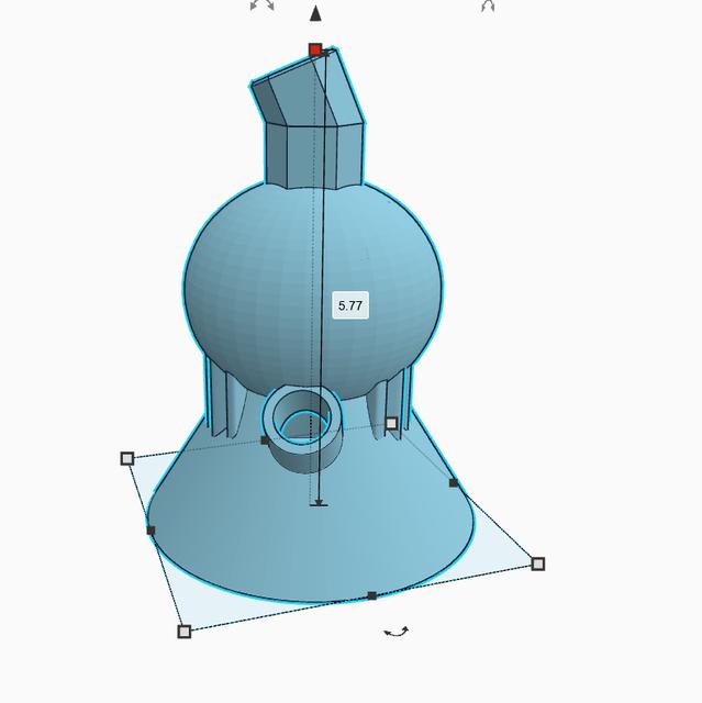Mini Bong Elite  3D model thumbnail