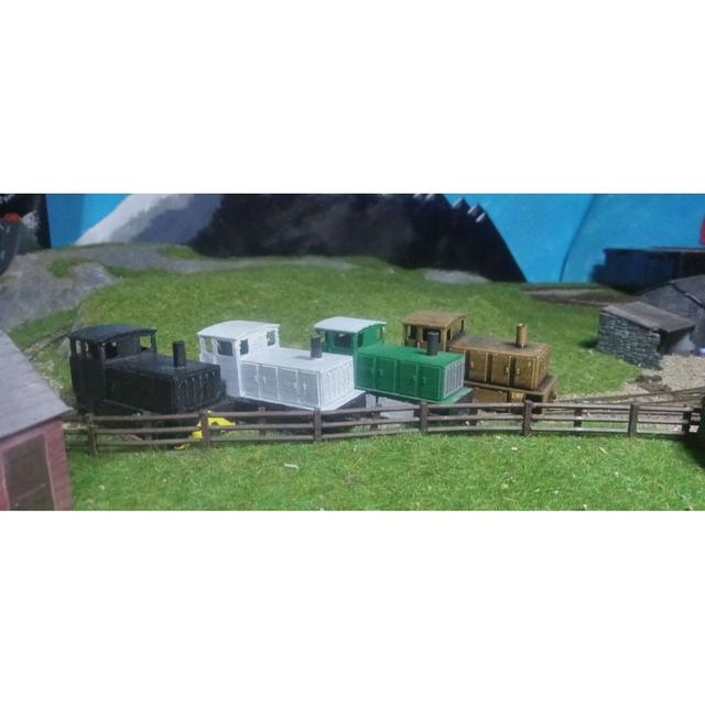 Freelance Diesel for HOn30/OO9 3D model thumbnail