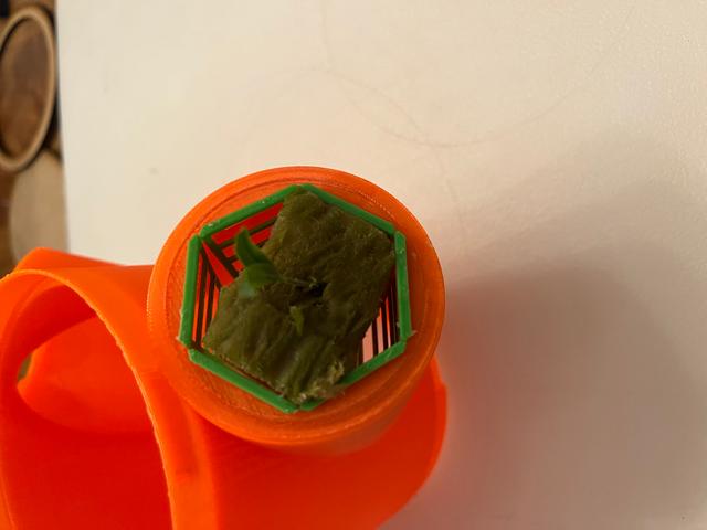 Hydroponics tower with integrated net pot rings 3D model thumbnail