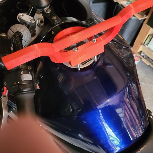Vstrom Accessory bar for tank ring (Suzuki)  3D model thumbnail