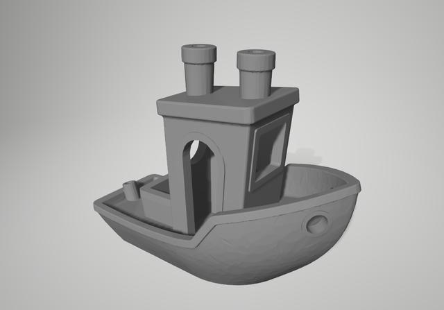 3DBenchy with two chimneys by Miko_Art 3D model thumbnail