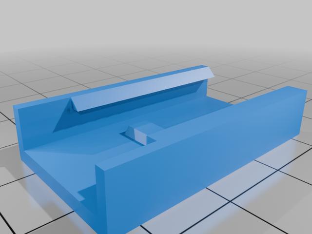 X-Shot Crusher Rails and Ammo Box 3D model thumbnail