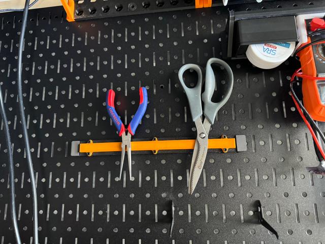 DDD Wall Control Magnetic Tool Strip 3D model thumbnail